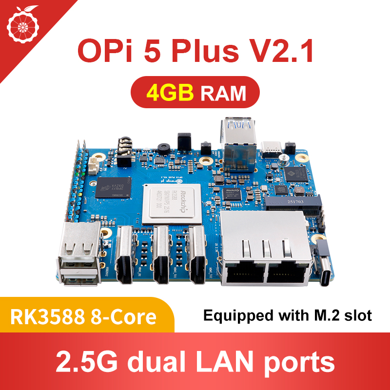 Orange Pi 5 Plus 32Gb - Ordenador de Placa Única Orange Pi