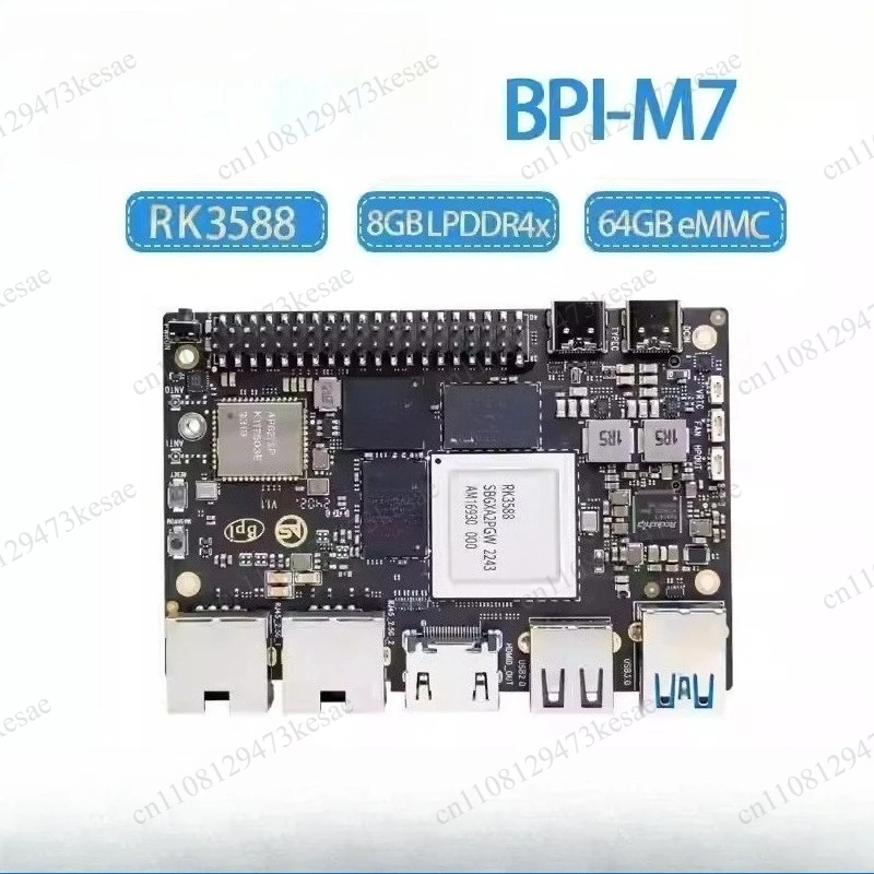 Pi BPI-M7 / ArmSoM Sige7 RK358 - Rk3588 Mini Pc Board reseña y precio