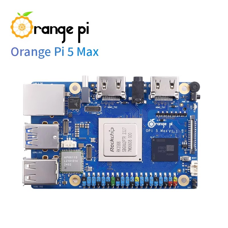 BoMaS Orange Pi 5 Max, Computa - Orange Pi 5 Max Rk3588 reseña y precio