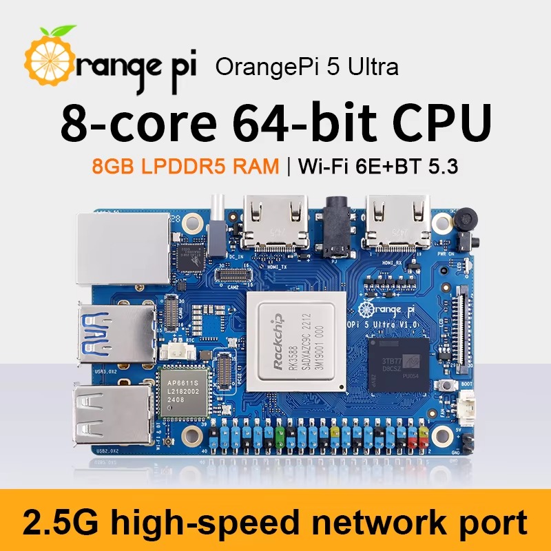 【Oferta Especial】Orange Pi 5 U - Rk3588 Mini Pc Board reseña y precio