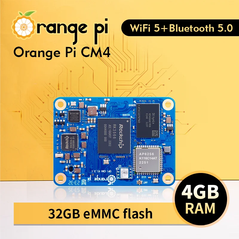 Orange Pi CM4, 4GB RAM, 32GB E - Compute Module 4 32Gb Wifi reseña y precio